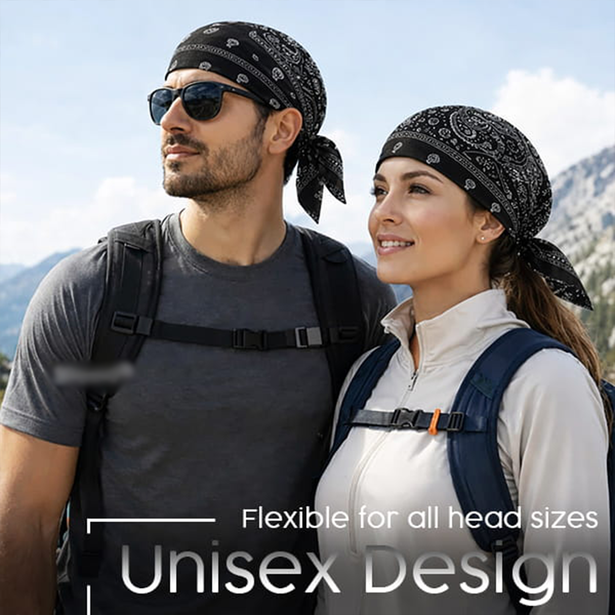 🔥Half Price Now🔥Outdoor Paisley Cooling Headscarf Cap