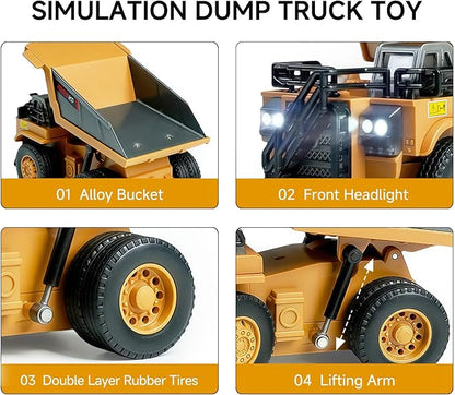🚜 1:64 Premium Alloy Mini RC Construction Set