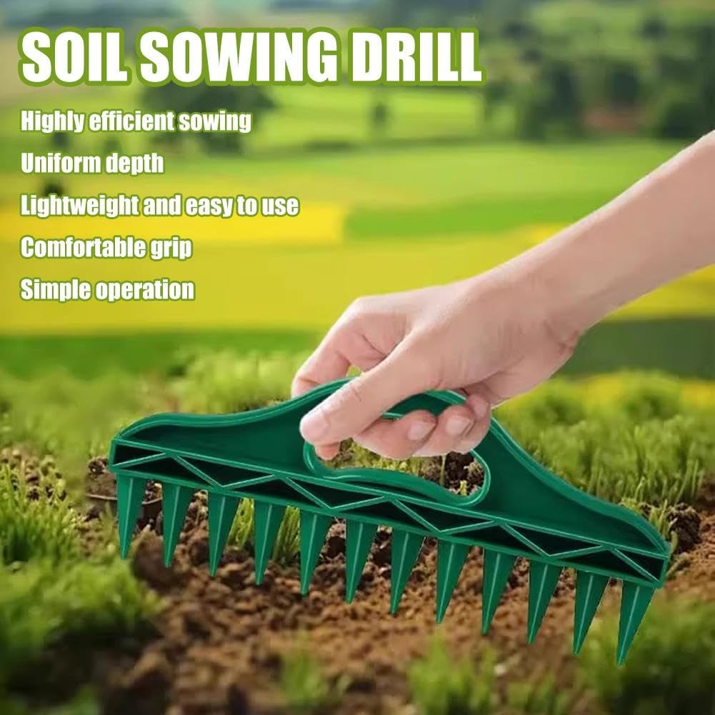 Soil Sowing Drill, Highly Efficient and Precise Sowing, Significantly Improving Sowing Efficiency and Germination Rate 🌱