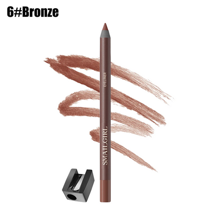 24HR Waterproof Eyeliner Pencil, Smudge-Proof Long-Lasting Smooth Cream Liner🖤