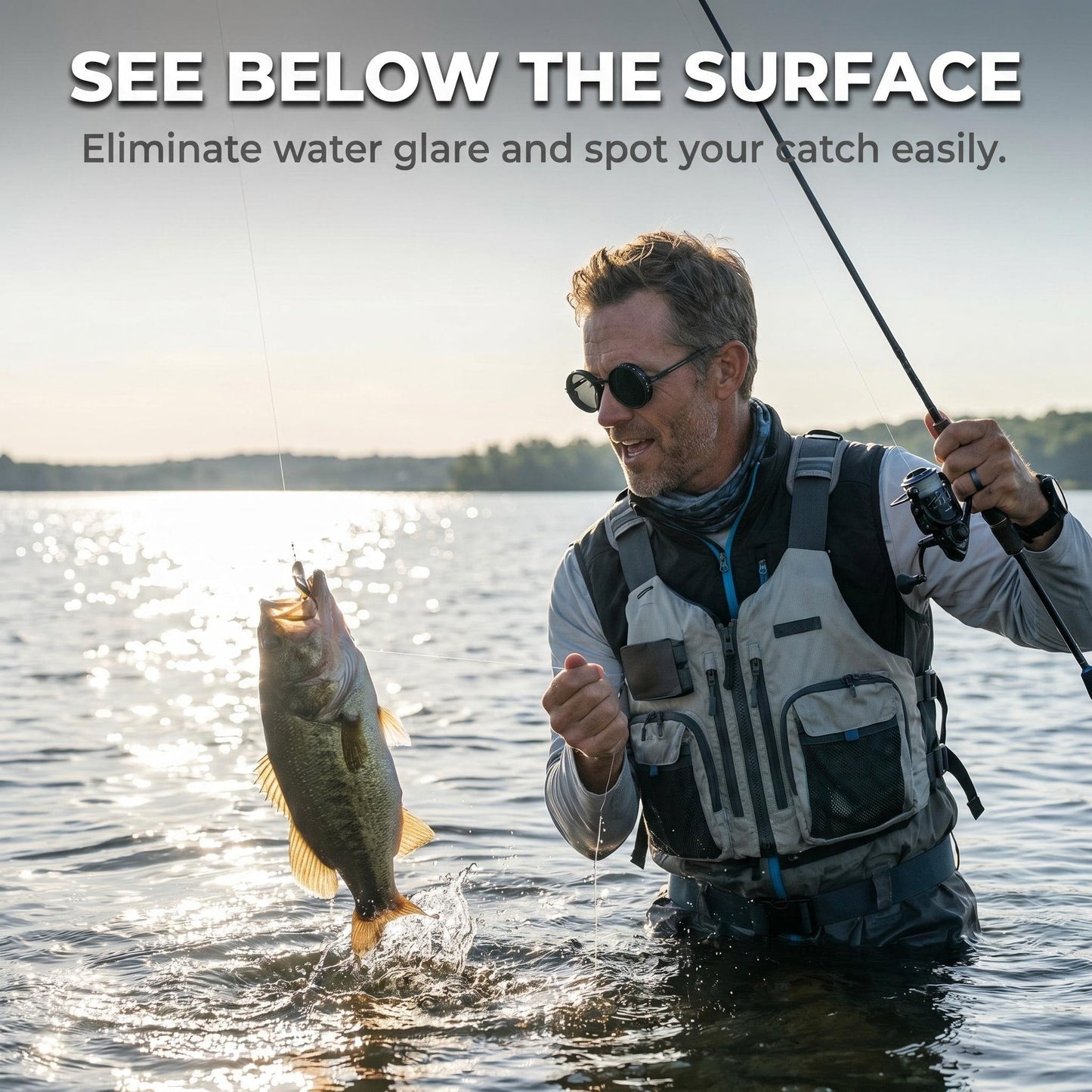 Adjustable ND Filter Lens Sunglasses