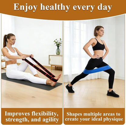 Fitness Resistance Bands for Stretching & Yoga