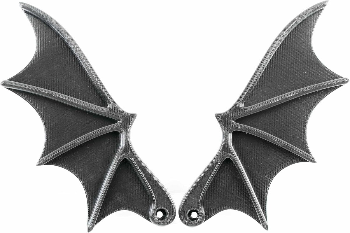 3D Bat Wings License Plate Decoration – Spooky Halloween Car Accessories, Gothic License Plate Frame Decor
