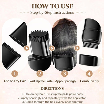 Portable Waterproof Hair Dye Touch-Up Pen Comb💈
