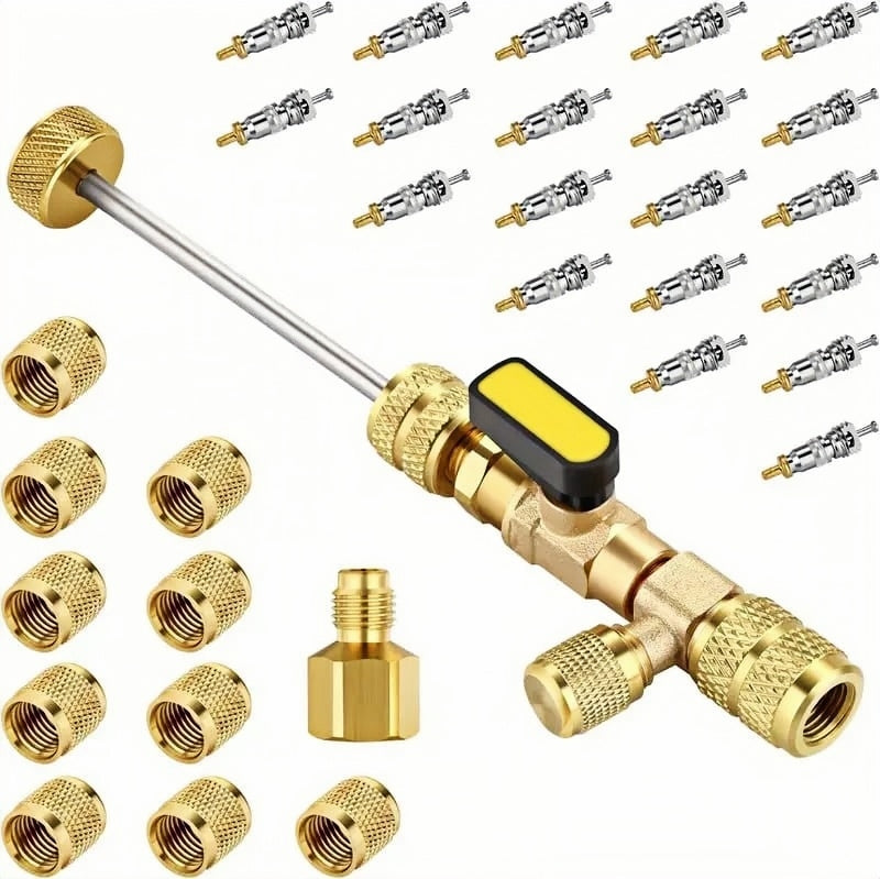 🔥Limited Time 50% Off✨Professional AC Valve Core Remover & Installer Kit