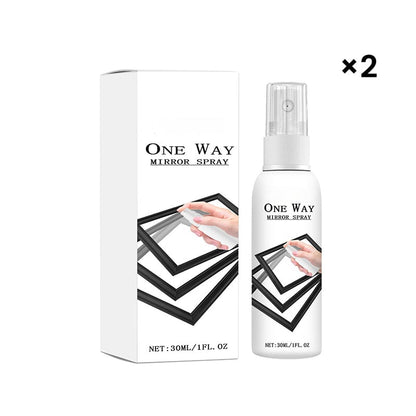 🪟  One Way Mirror Spray | Streak-Free Cleaner for Glass, Windows &  Mirrors
