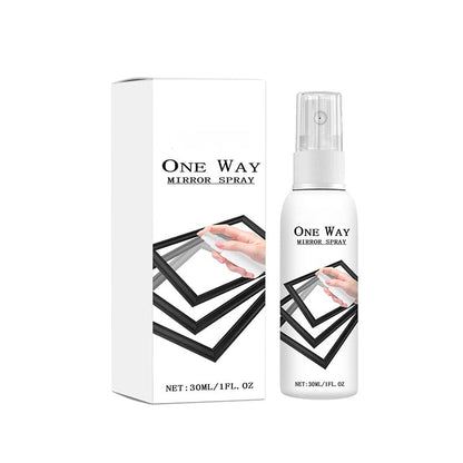 🪟  One Way Mirror Spray | Streak-Free Cleaner for Glass, Windows &  Mirrors