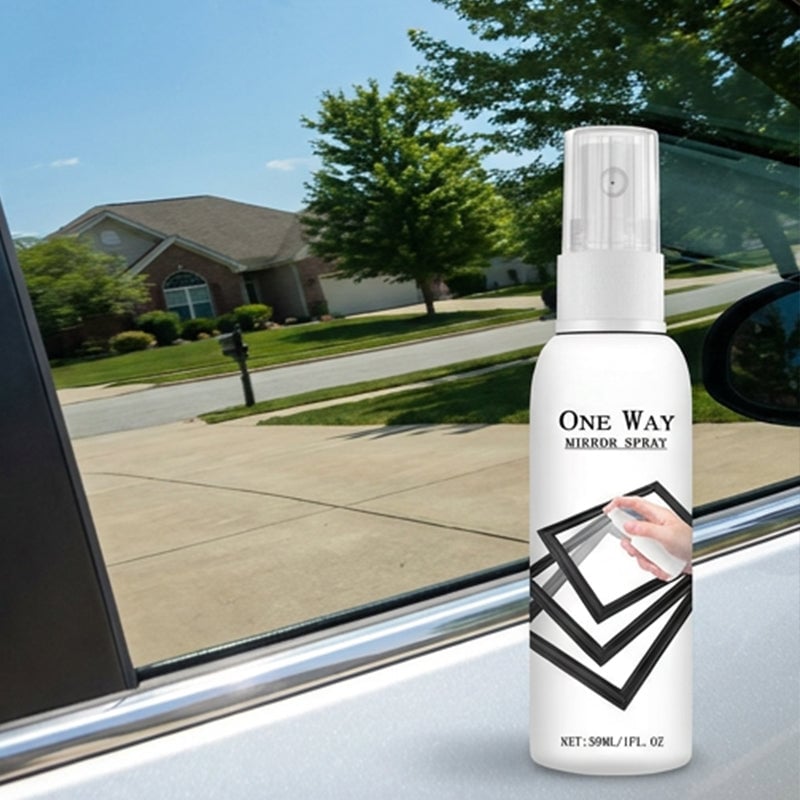 🪟  One Way Mirror Spray | Streak-Free Cleaner for Glass, Windows &  Mirrors
