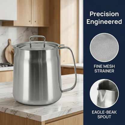 304 Stainless Steel Deep Fryer Pot Set 🍳