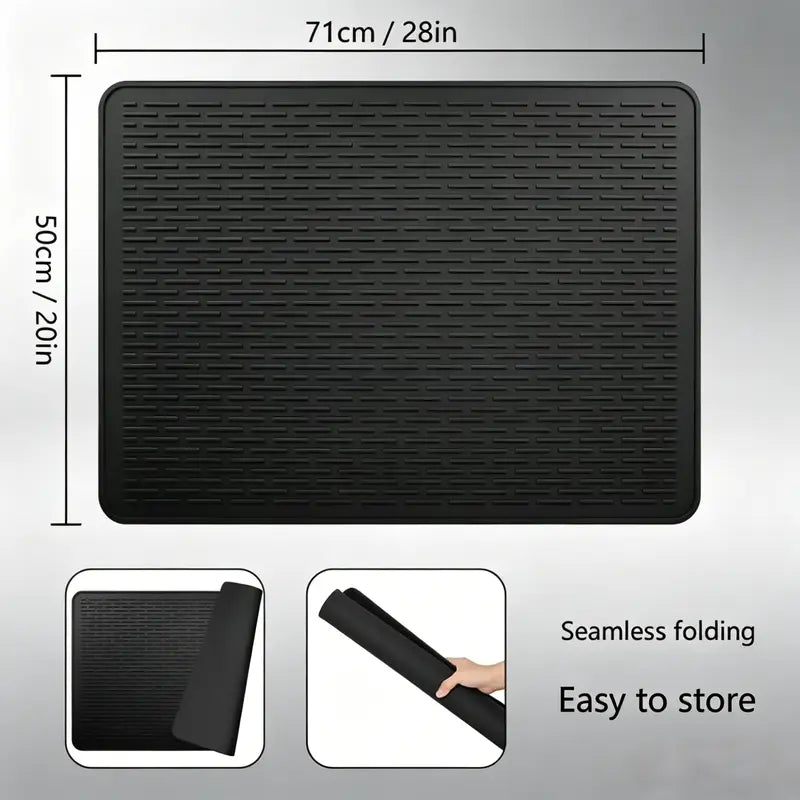 Multi-purpose silicone mat for electric hobs