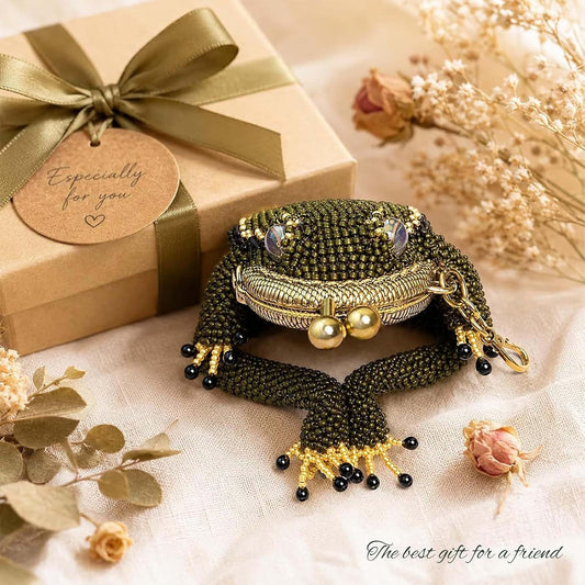 Charming Frog Coin Purse Mini Wallet 🐸