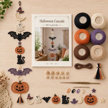 Hummingbird Garden Cascade DIY Crochet Kit