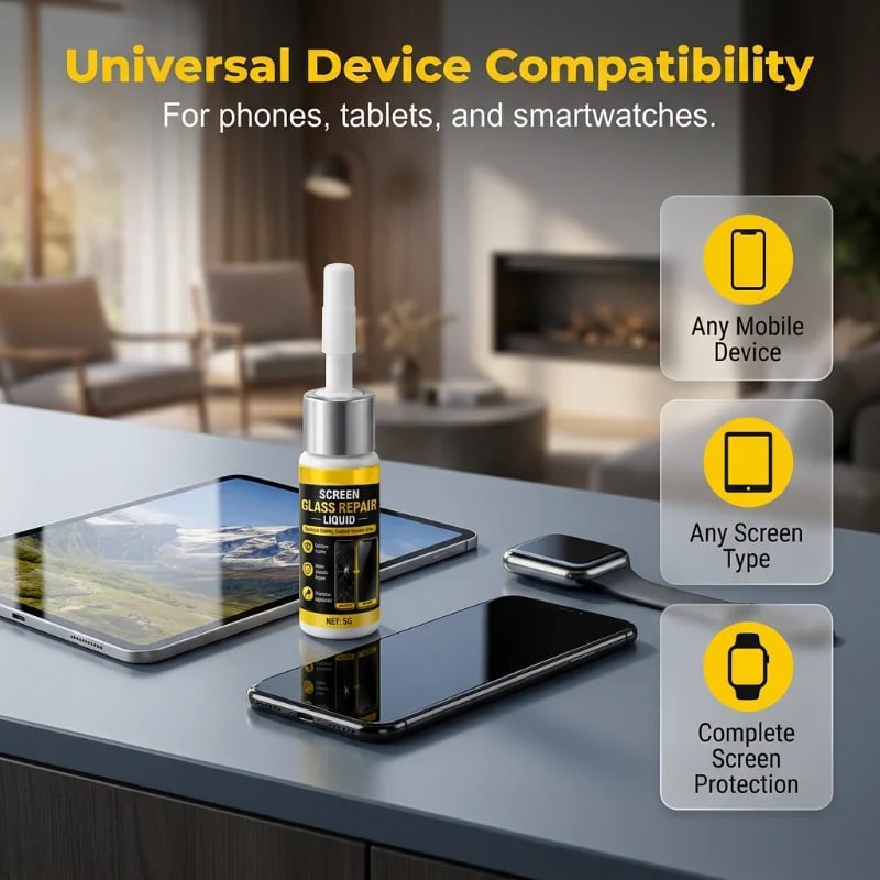 🔥Hot Sale 50% OFF🔥 Portable Screen Scratch Repair Liquid –  Nano Polish, for Minor Scratches 📱