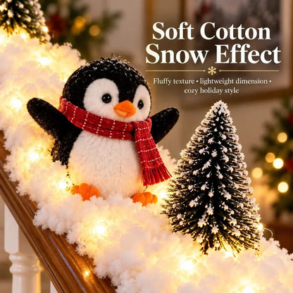 🔥Hot Sale 49% OFF🔥Playful Penguin Snowy Stair Railing Decor