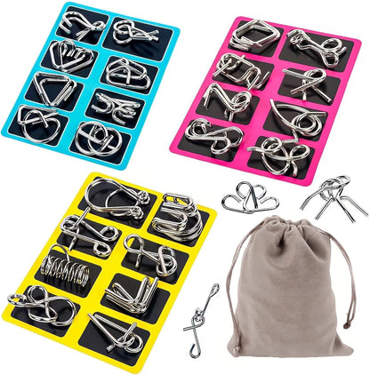 🎁 Metal Montessori Puzzle Solving