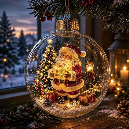 🔥HOT SALE 50% OFF - 🎄Glowing Christmas Diorama Ornament✨