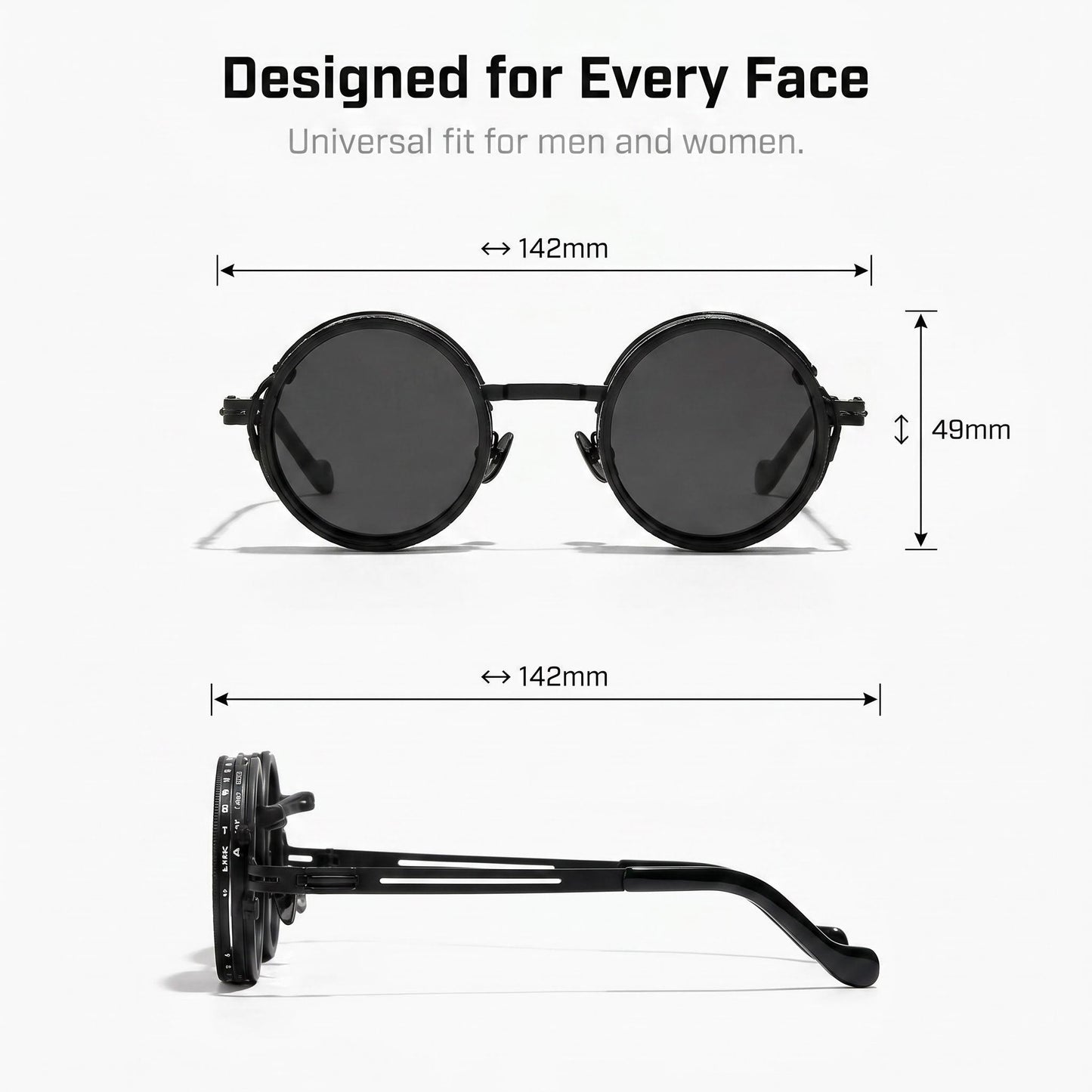 Adjustable ND Filter Lens Sunglasses