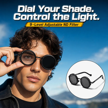 Adjustable ND Filter Lens Sunglasses