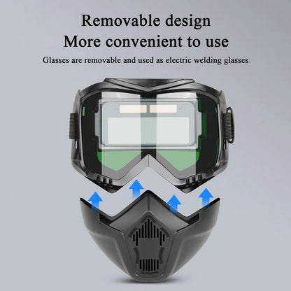 🛠️ Auto-Darkening Welding Helmet
