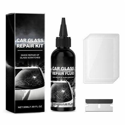 Fast-Acting Windshield Crack & Chip Repair Kit