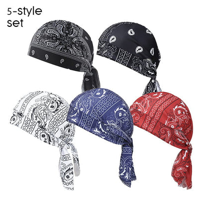 🔥Half Price Now🔥Outdoor Paisley Cooling Headscarf Cap
