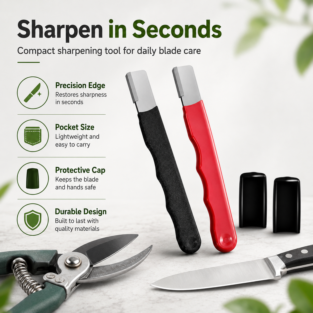 🔪 2026 Multi-Function Knife Sharpener – Restore Dull Blades Fast With 3-in-1 Sharpening System