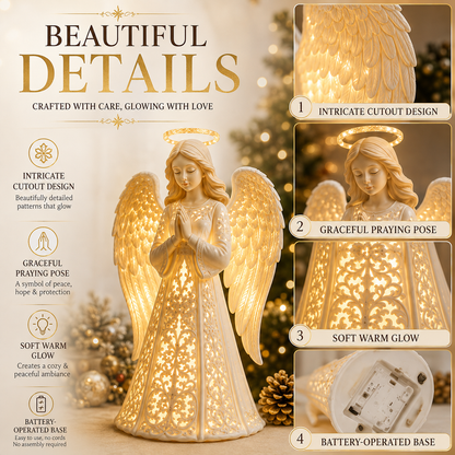 ✨ Angel Guardian Christmas Light – Warm Holiday Glow 🕊️