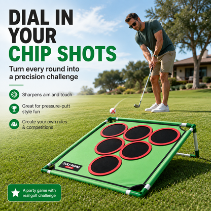 ⛳ Golf Pong Game Set – 20 Balls, Mat & Case,  Indoor/Outdoor