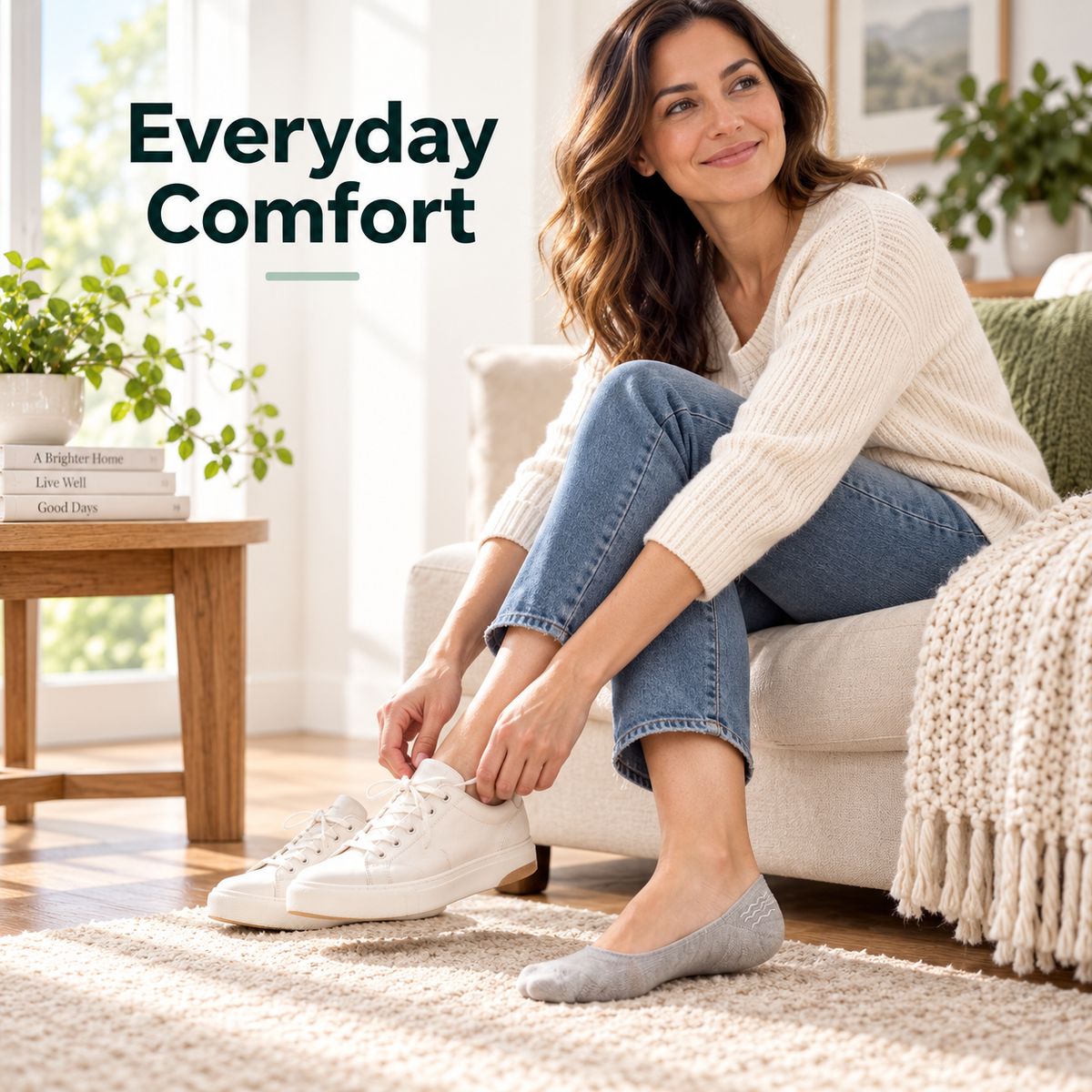 🧦6/10/20pairs Cushioned No-Show Socks with Padded Support for Everyday Walking Comfort