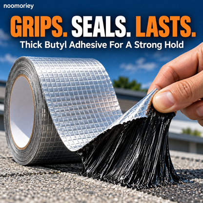 Heavy-Duty Butyl Waterproof Repair Tape – Heat-Resistant Self-Adhesive Seal for Roofs, Pipes & Cracks