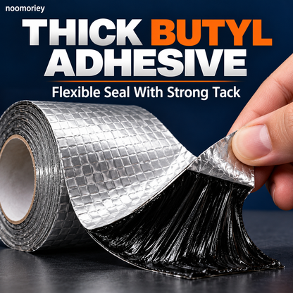 Heavy-Duty Butyl Waterproof Repair Tape – Heat-Resistant Self-Adhesive Seal for Roofs, Pipes & Cracks