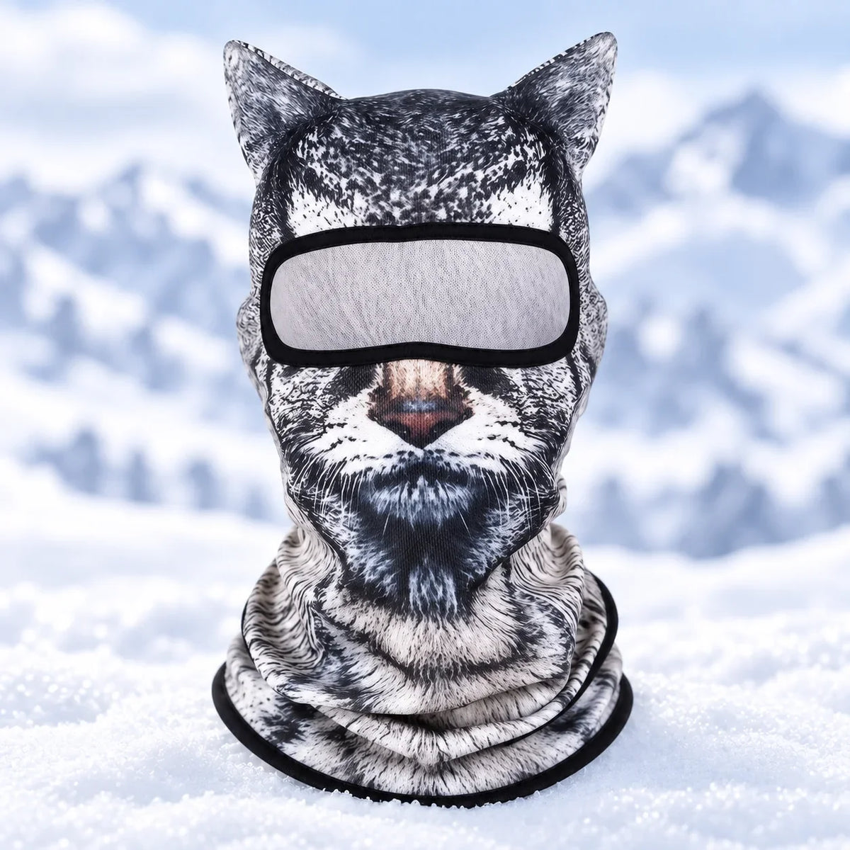 ❄️Animal-Print Ski Balaclava – Goggle & Helmet Friendly, 4 Styles