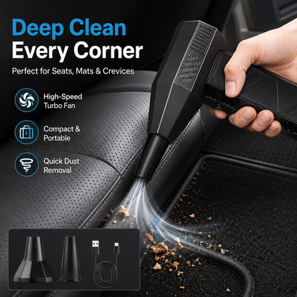 🚀130,000 RPM Turbo Fire Starting Fan｜Camping Fire Ignition, Leaf Blower, Car Detailing Cleaner