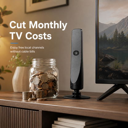 HD TV Antenna – No Subscription, Easy Setup