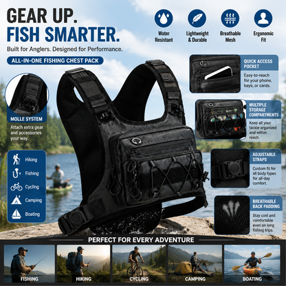 Multi-Functional Hydration Tactical Sling Chest Bag