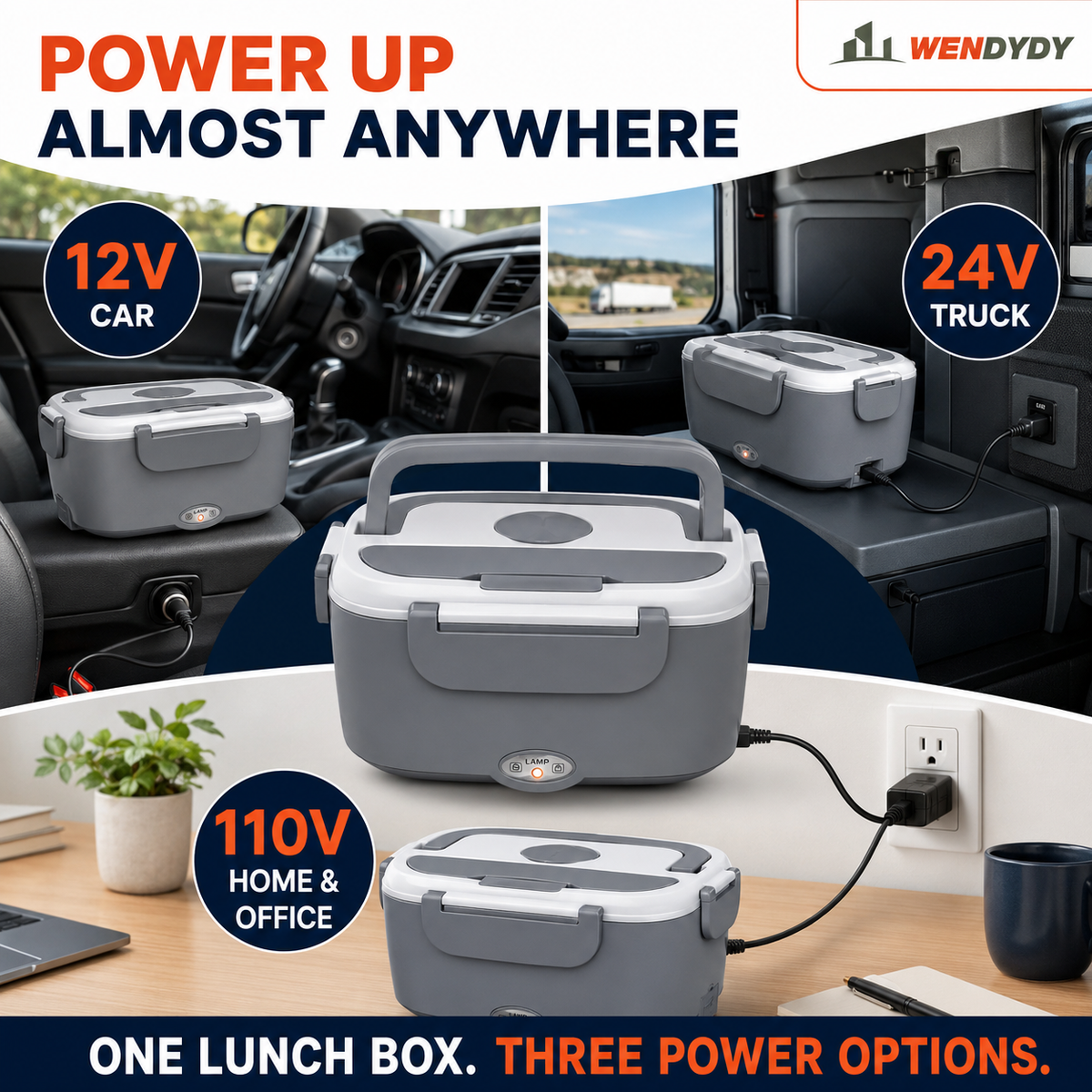 🍱 Portable food warmer