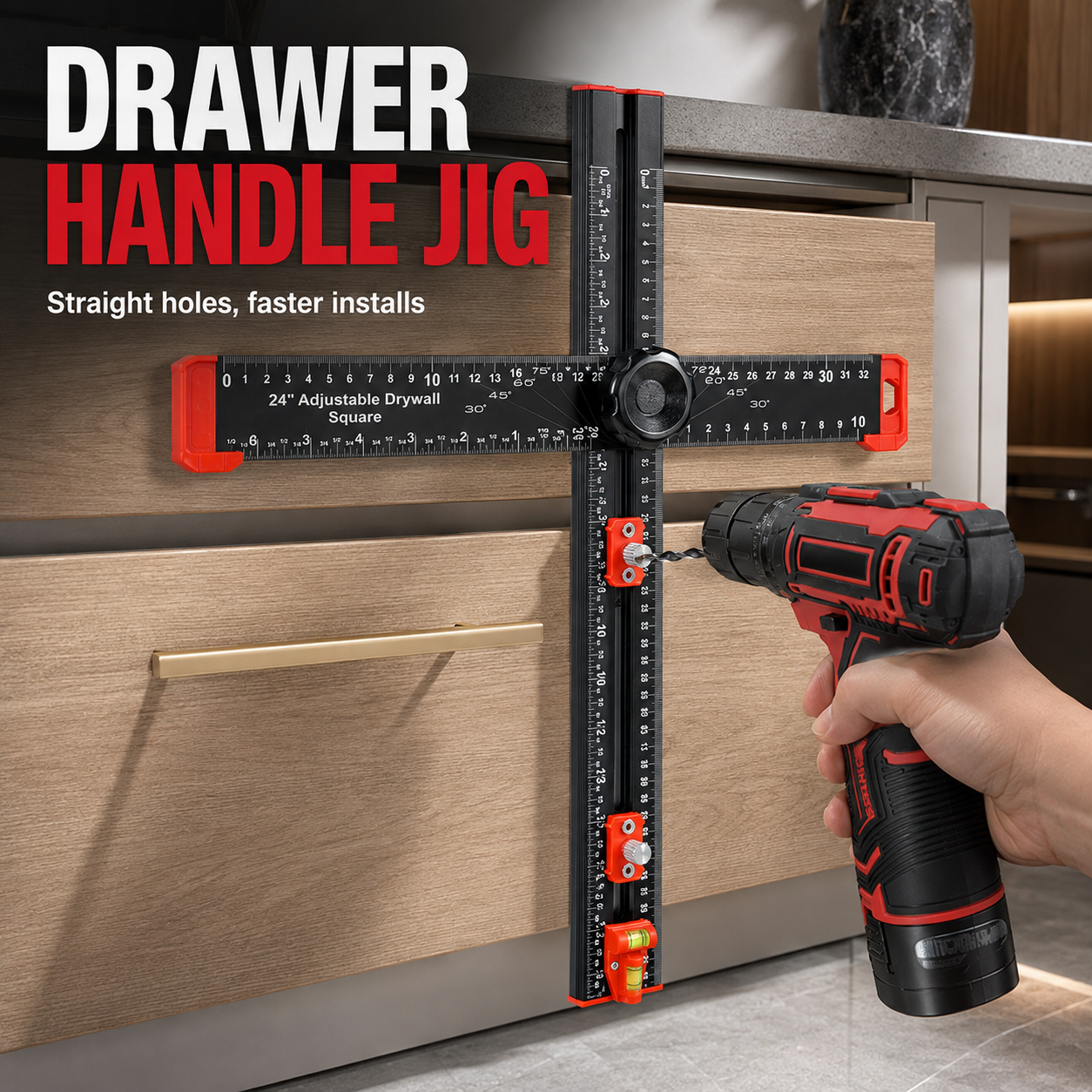 ✨4-in-1 Scriber Marking Line Ruler🛠️