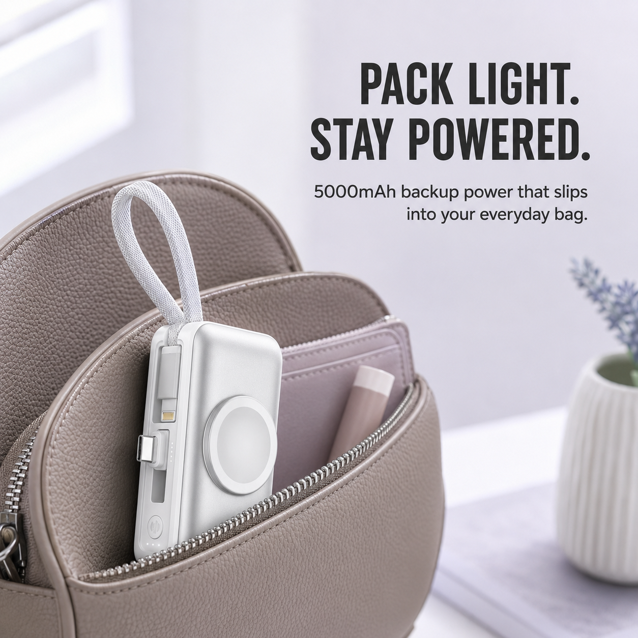 🔥 Last Day 30% OFF—🔋 3-in-1 Mini Power Bank – One Compact Charger For All Your Devices