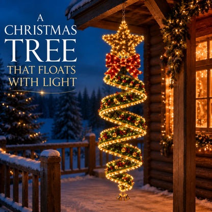 🏡🎄Last day for 50% off🎄Christmas Magic Spiral Hanging LED Light Collection