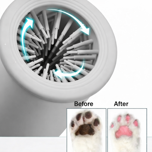 🔥Upgraded Electric Paw Washer– Say Goodbye to Muddy Paw Prints! 🐾