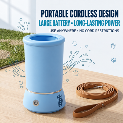 🔥Upgraded Electric Paw Washer– Say Goodbye to Muddy Paw Prints! 🐾
