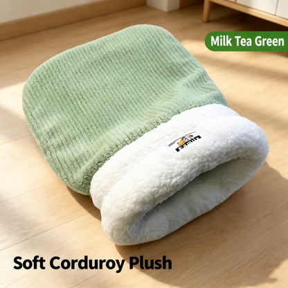🔥 🐱 Thick & Warm Cat Cave Bed – Keep Your Pet Cozy This Winter!