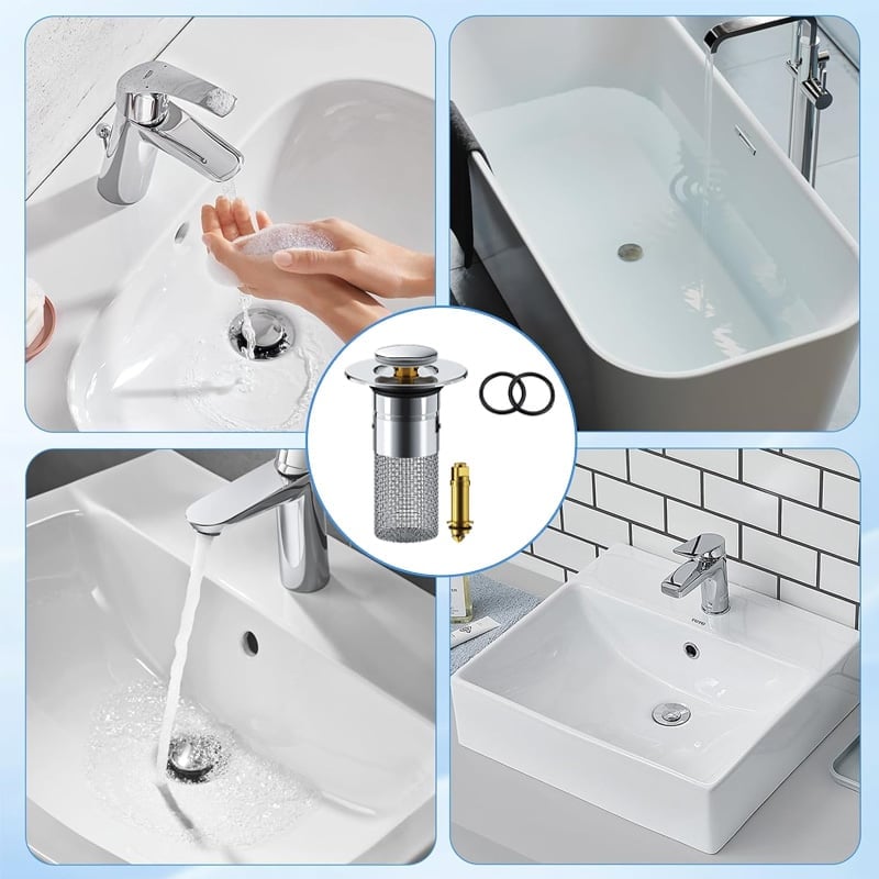 🔥 Stainless Steel Floor Drain Filter