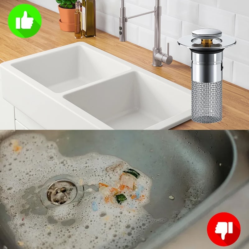 🔥 Stainless Steel Floor Drain Filter
