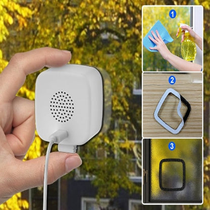 2K Dual-Function Security Camera | Home Monitor + Ultrasonic Repeller for Rats, Snakes & Stray Animals