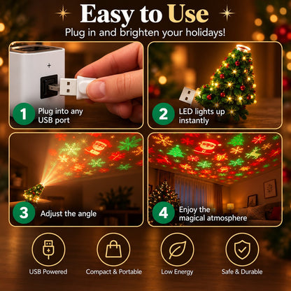 Hot Sale Christmas Tree Projection Light
