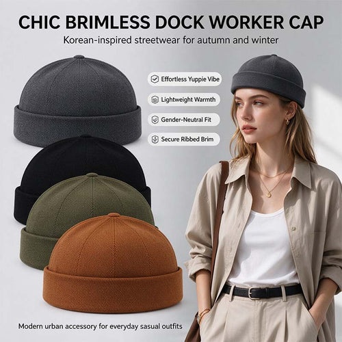 2026 Autumn-Winter Unisex Korean-Style Brimless Sailor Headwear 🧢