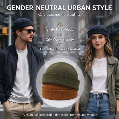 2026 Autumn-Winter Unisex Korean-Style Brimless Sailor Headwear 🧢