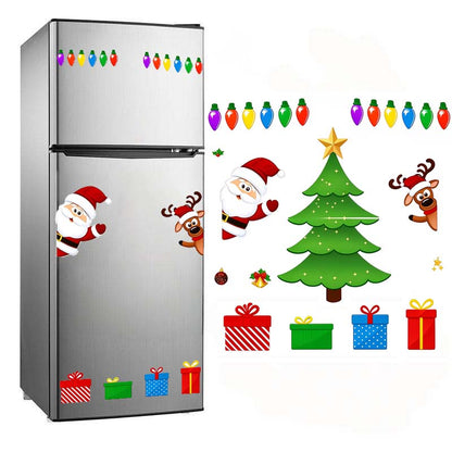Christmas Refrigerator Magnets,Christmas Tree Magnets for Fridge Stickers Decoration 🎄