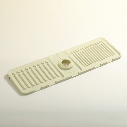 Tap Mat for Kitchen Sink, Splash Guard, Silicone Drying Mat, Quick Drying Stone Sink Tray ✨